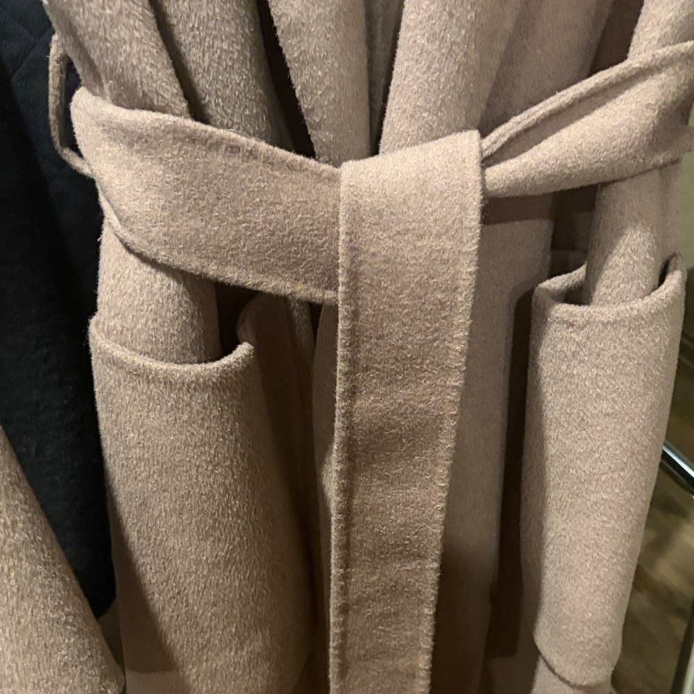 Zara Women's Brown Trench Coat - Picture 3 of 4